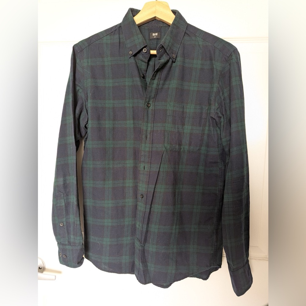 UNIQLO 100% Cotton Check Shirt Size XS
